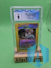 2002 Pokémon Expedition 137/165 Bill's Maintenance Reverse Holo CGC 9